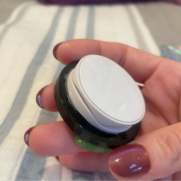 GLOW IN DARK Handcrafted (NEW) Oogie Boogie PopSocket Nightmare Before Christmas - Picture 14 of 16